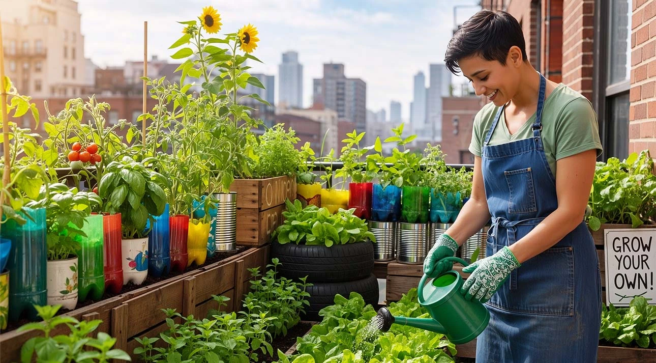 piante da balcone più forti con metodi naturali